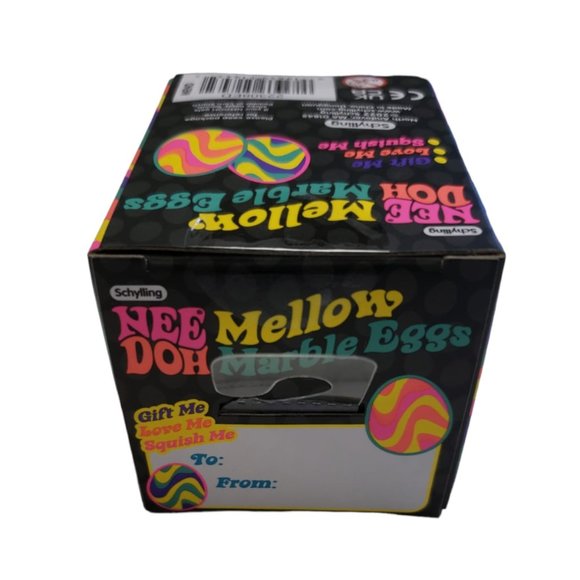 NeeDoh Mellow Marble Eggs Stress Ball - One per Orden Random Color- - Picture 5 of 6